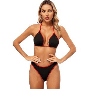 Women Beachwear Summer Bikini 2 Piece Swimsuit Seaside Underwear Triangle Sexy