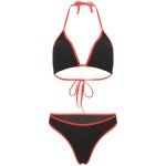 Women Beachwear Summer Bikini 2 Piece Swimsuit Seaside Underwear Triangle Sexy