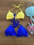 Four Womens Bikini Tops all Sizes Medium Travel Vacation Swimwear 