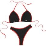 Women Beachwear Summer Bikini 2 Piece Swimsuit Seaside Underwear Triangle Sexy