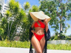 Red low waist bikini set , Fits to size, Stretchy, Available in different sizes