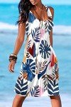 Camisunny Sexy Beach Dresses for Women Fashion 2025 Bikini Swimwear Swimsuit Cover Ups Lightweight Soft Size S