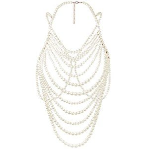 BELLALULU Women's Pearl Body Chain Bra Sexy Bikini Body Chain-shoulder Necklace paris Fashion Body Chain Jewelry Show