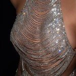 STONEFANS Rhinestone Body Chain Top For Women Men Sexy Bikini Bra Chain Body Jewelry Layered Underwear Party (fashion)