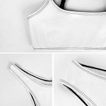 DIYKST Women Swimsuit Stripe Bikini with Face Personalized Bathing Suit (Fashion, Low Rise, V-Neck, Padded, Non-Adjustable Strap, XS-5XL)