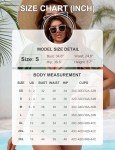 BMJL Women's Tummy Control Swimsuits Slimming Mesh Sheer Bathing Suit Ruffle V Neck One Piece Swimwear(Black,M)