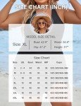 Blooming Jelly Womens Plus Size Bathing Suit One Piece Swimsuit Swim Suits for Women 2025 Tummy Control(Black,3X-Large)