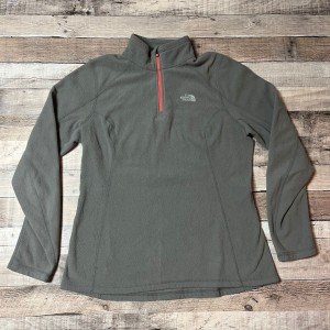 Women's Large Gray Full Zip Fleece Jacket
