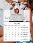Blooming Jelly Womens One Piece Swimsuit Sporty Ribbed Slimming Cute Bathing Suit 2024 Flattering High Cut Swimming Suits (X-Large, Coffee)