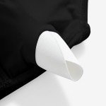 MOOSLOVER Women Slimming One Piece Swimsuit Tummy Control Wrap Cut Out Bathing Suit(XL,Black)