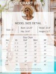 BMJL Women Beach Cover Ups Pleated Beachwear Bikini Cover Up Swimsuit Bathing Suit Coverups 2024 (XX-Large, White)