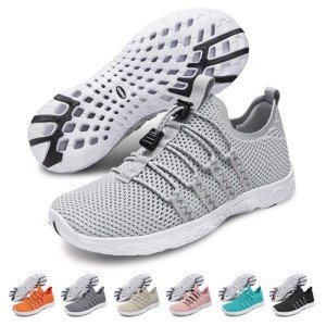 ATHMILE Water Shoes for Men Women Barefoot Hiking Swim River Shoes Adult Lake Pool Aqua Socks Beach Quick Dry for Hiking Surfing Kayaking Sport Accessories Camping Must Haves