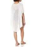 Hadley Wren Women's Standard Pull-on Swimsuit Cover Dress Fashion Accessory for Beach Or Pool Day, White, One Size