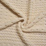 FYANRD Women Swimsuit Cover Up Summer Sleeveless Crochet Mesh Midi Bikini Swimwear Dress Beach Accessories (Beige, S)