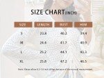 FERBIA Women Crochet Top Beach Cloth Drawstring Shirt Cover Up Oversized Sexy Beachwear Lace Up Tee Poncho (Apricot, Small)