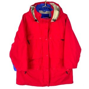 L.L. Bean Vintage Red Windbreaker Women's Jacket