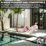 SECEL Evil Eye Robe, Boho Beachwear, Evil Eye Kimono - Aesthetic Handmade Bathrobe%100 Cotton Robe for Women Gym, Pool, Beach, Beach Cover Up, Morning Robe, Cardigan (L/XL, Evil Eye)