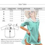 Custom Womens Swimsuit Cover Up Beach Bikini Swimwear V Neck Chiffon Coverups Personalized Face Bathing Suit Dress Shirt Cover Ups Beachwear Floral 09