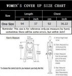 Rubruan Womens Beach Gold Cover Up Tassel Split Shawl Summer Beachwear Cardigan