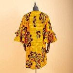 Ankara Print Long Jacket for Women