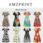 Plus Size Kente Tribal Print Dress for Women
