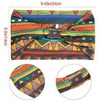 Vintage African Print Yoga Headbands for Women