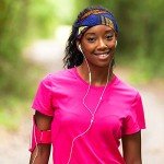 Vintage African Print Yoga Headbands for Women