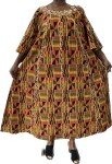 Stylish African Kente Kaftan Dress for Women