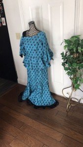 Afrocentric Style One Piece Dress for Women