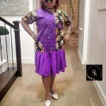 Afrocentric Ankara Dress in US Sizes 8-20