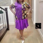 Afrocentric Ankara Dress in US Sizes 8-20