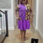 Afrocentric Ankara Dress in US Sizes 8-20