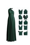 Convertible Infinity Dress in Dark Green