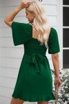 Dokotoo Women's Green Summer Wrap Dress XL