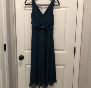 Evan Picone Dark Green Dress, Size 4
