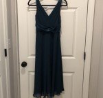 Evan Picone Dark Green Dress, Size 4