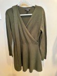 French Connection Large Wrap Sweater Dress