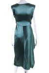Sies Marjan Green Sleeveless Button-Front Dress Size 2