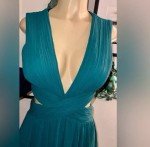 Emerald Green Cutout Maxi Dress by Lulus
