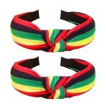 Rasta Knotted Headband for Women and Girls
