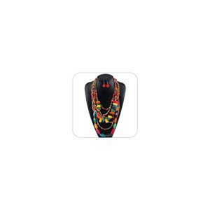 Colorful African Jewelry Set for Women