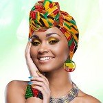 MTLEE 4-Piece Women's African Accessory Set