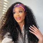 Wide Boho Headbands for Women - Pack of 4