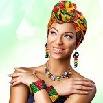 MTLEE 4-Piece Women's African Accessory Set