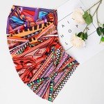 Wide Boho Headbands for Women - Pack of 4