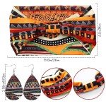 WILLBOND 4-Pc Boho Print Headband Set