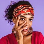 WILLBOND 4-Pc Boho Print Headband Set
