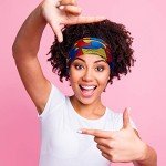 Boho Print Stretchy Headband Set for Women