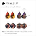 Stylish African Dangle Earrings for Women