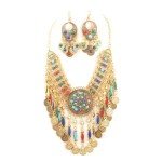 Boho Gold African Jewelry Set for Women